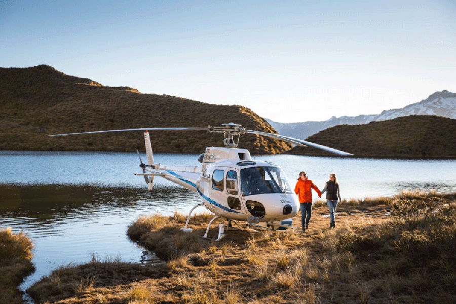 Mount Aspiring National Park Wanaka helicopters Minaret Station wilderness lodge New Zealand honeymoon ideas