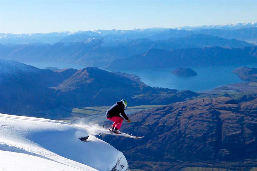 Ski Treble Cone Wanaka New Zealand ski holidays 